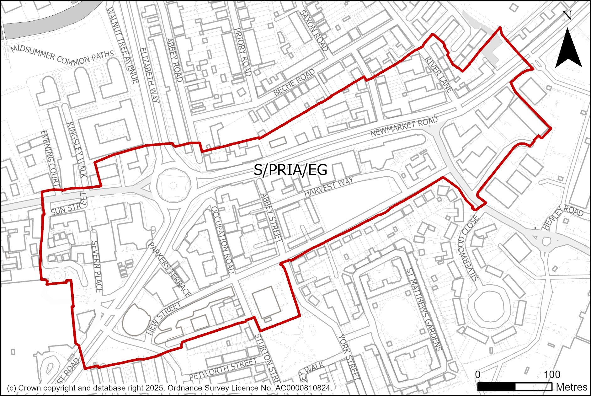 Site plan of Eastern Gate