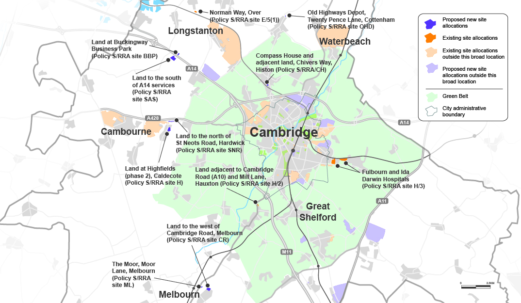 Map of Rest of Rural Area Site Allocations and Policy Areas