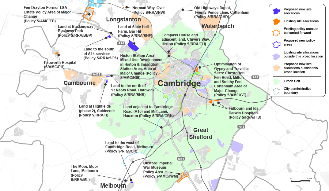 Map of Rest of Rural Area Site Allocations and Policy Areas