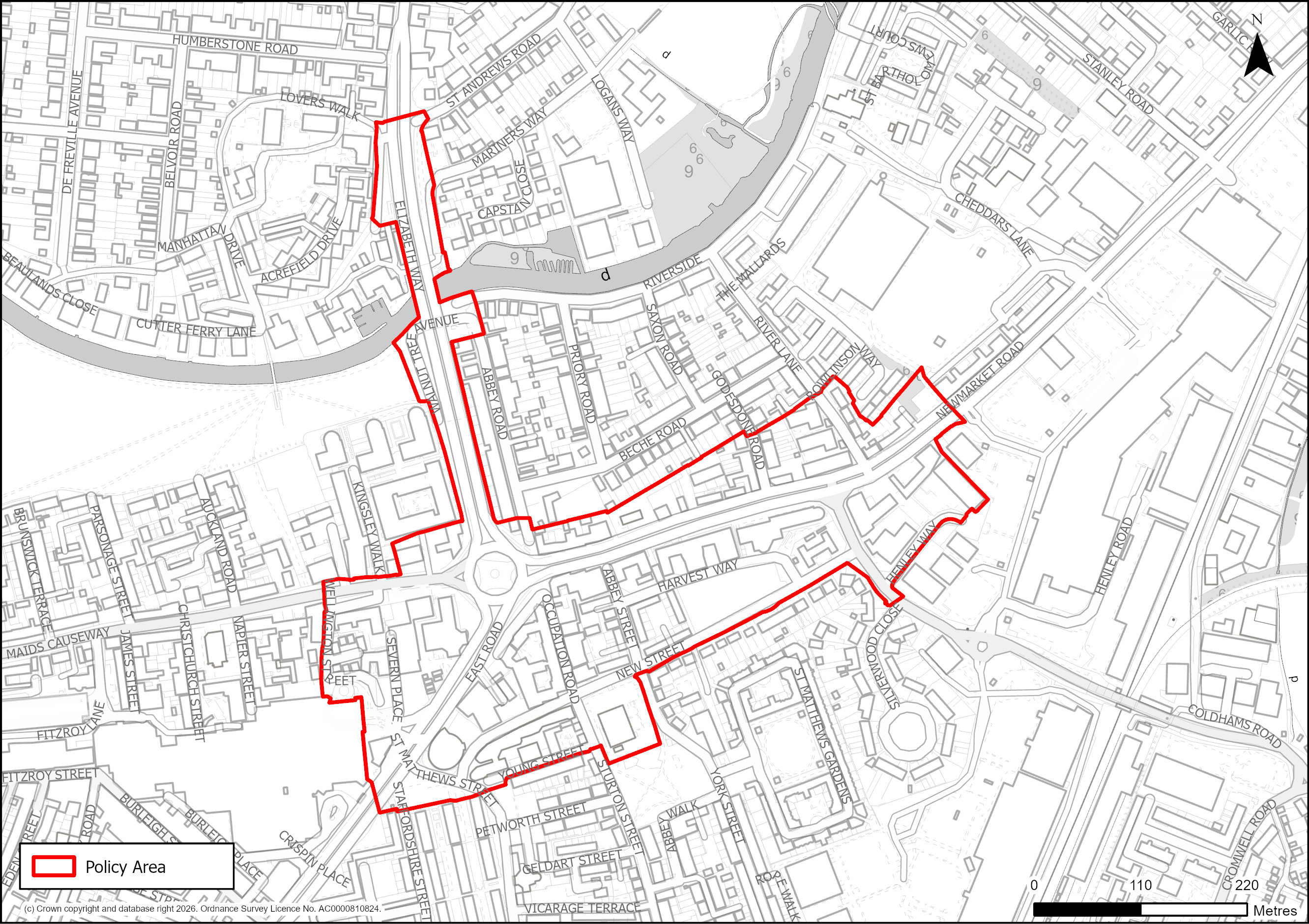Site Plan of S/RPIA/EG: Eastern Gate