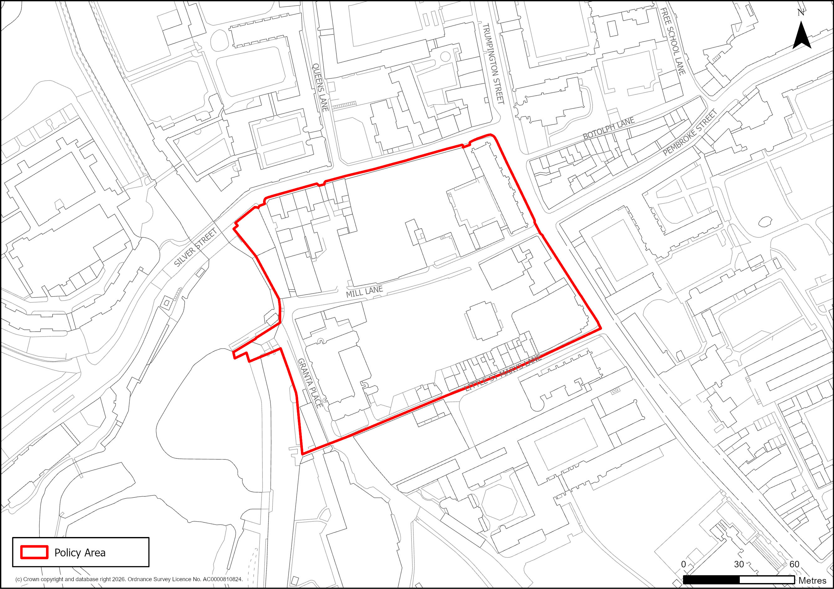 Site&nbsp;Plan&nbsp;of&nbsp;S/PRIA/OPML:&nbsp;Old&nbsp;Press/Mill&nbsp;Lane