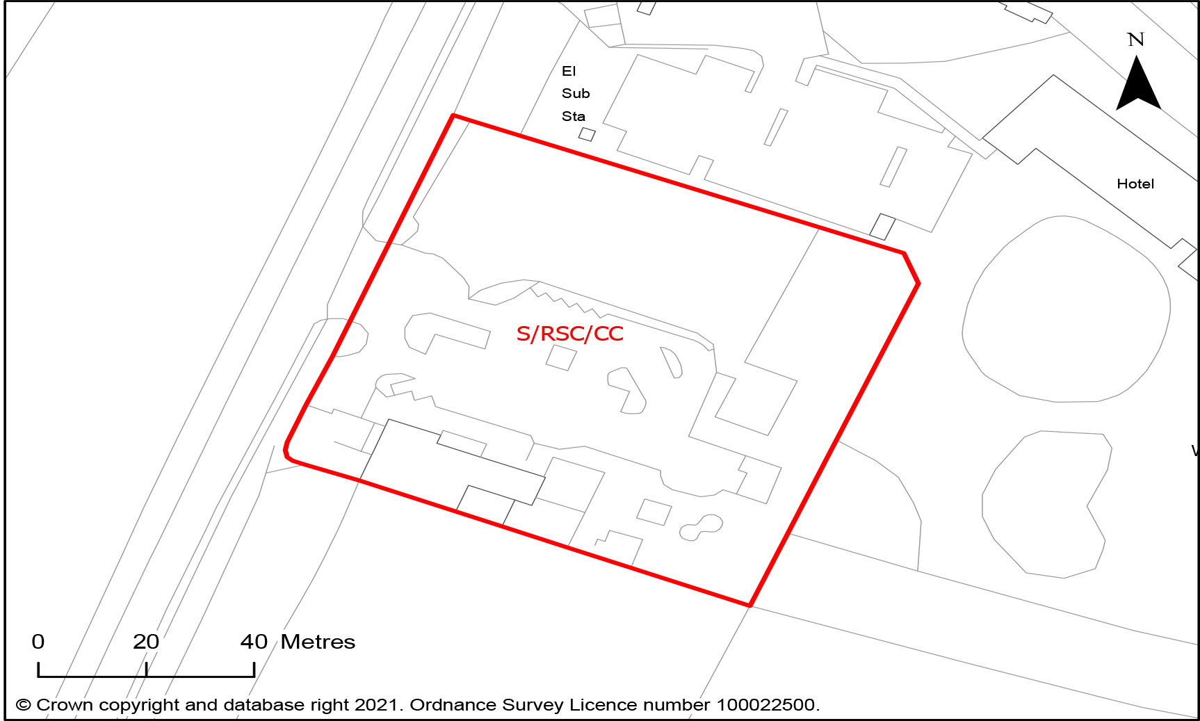 Figure 39: Map of proposed new allocation S/RSC/CC