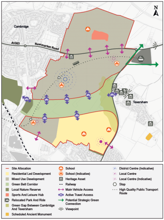 Spatial framework for Cambridge East