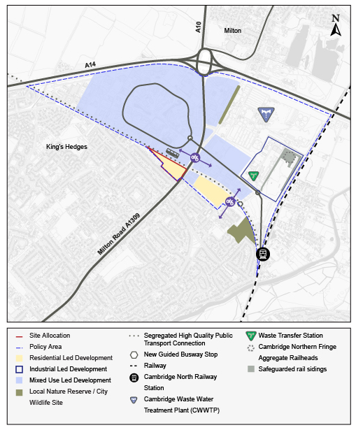 Indicative Spatial Framework for S/AMC/NEC: North East Cambridge Area of Major Change
